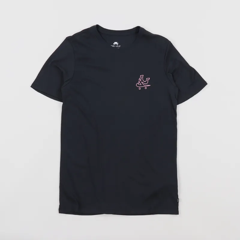 Nike SB Dry Swooshie T Shirt Black