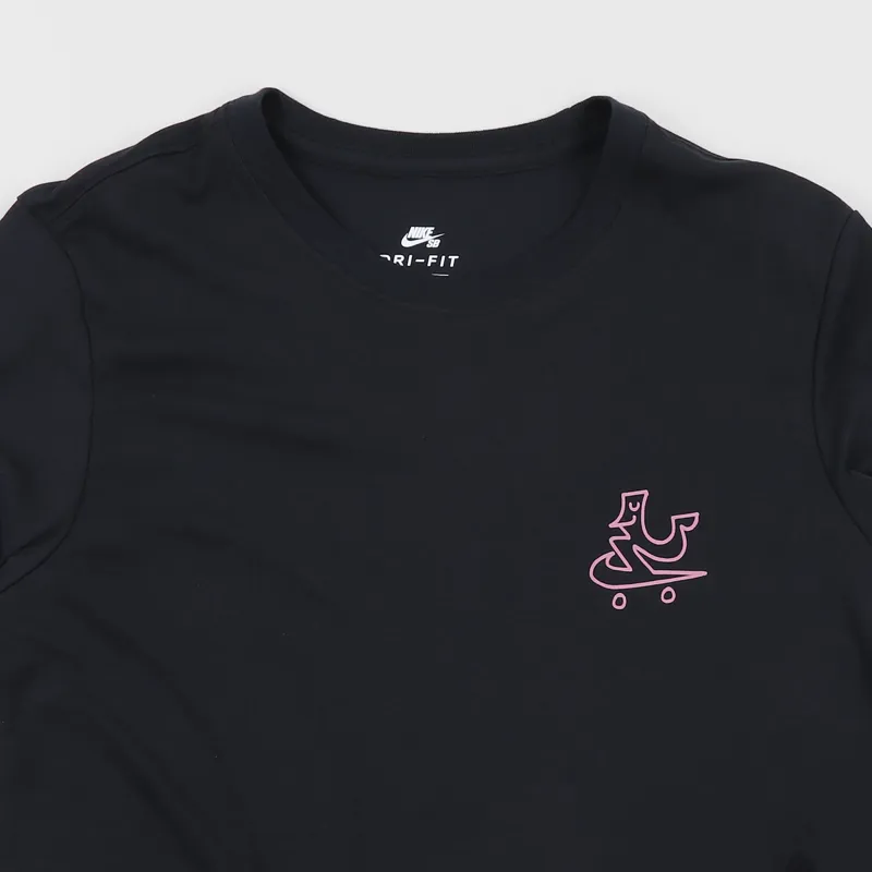 Nike SB Dry Swooshie T Shirt Black-1