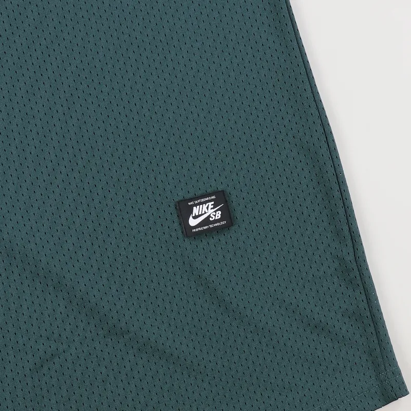 Nike SB Dry GFX Long Sleeve T Shirt Deep Jungle Black-3