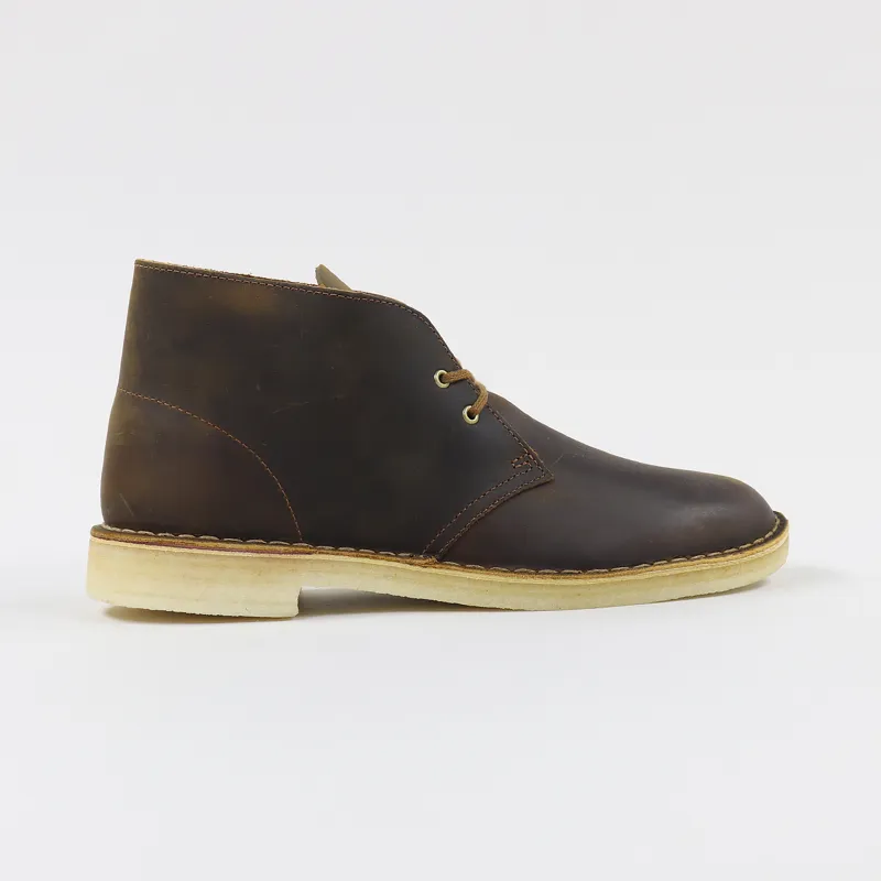 Clarks Originals Full Leather Beeswax Crepe Sole