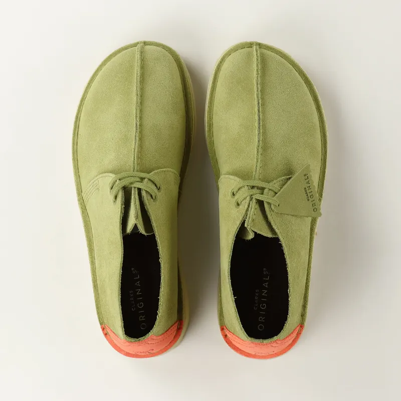Clarks Originals Desert Trek Shoes Khaki Suede-8