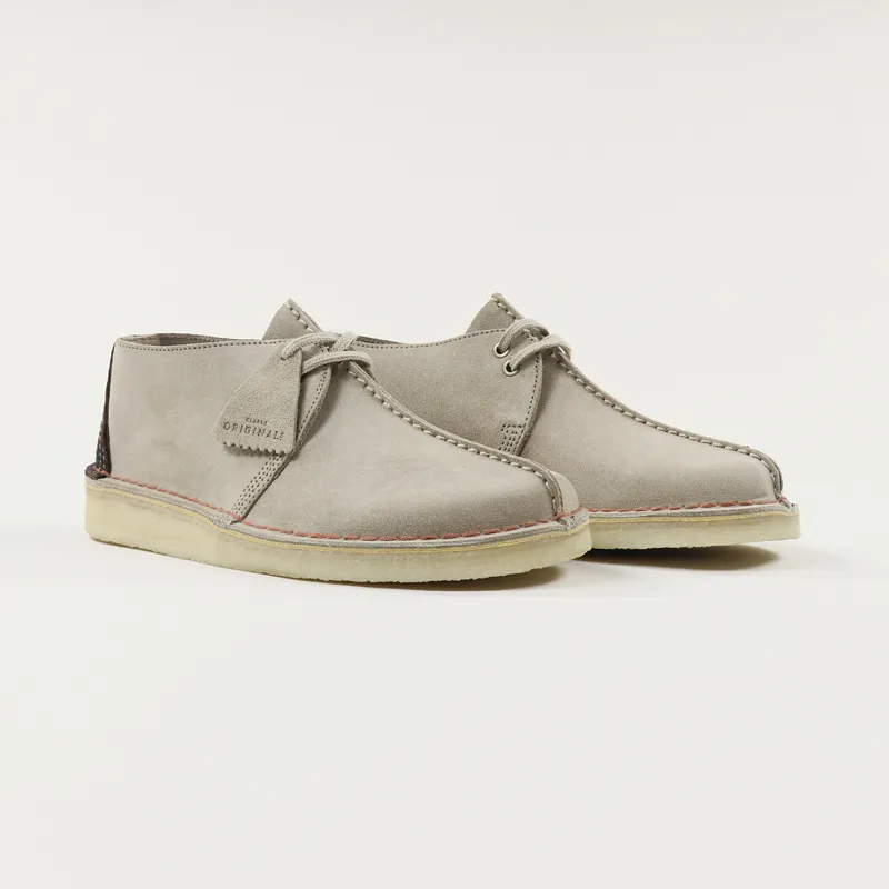 Clarks Originals Desert Trek Shoes Sand Suede-4