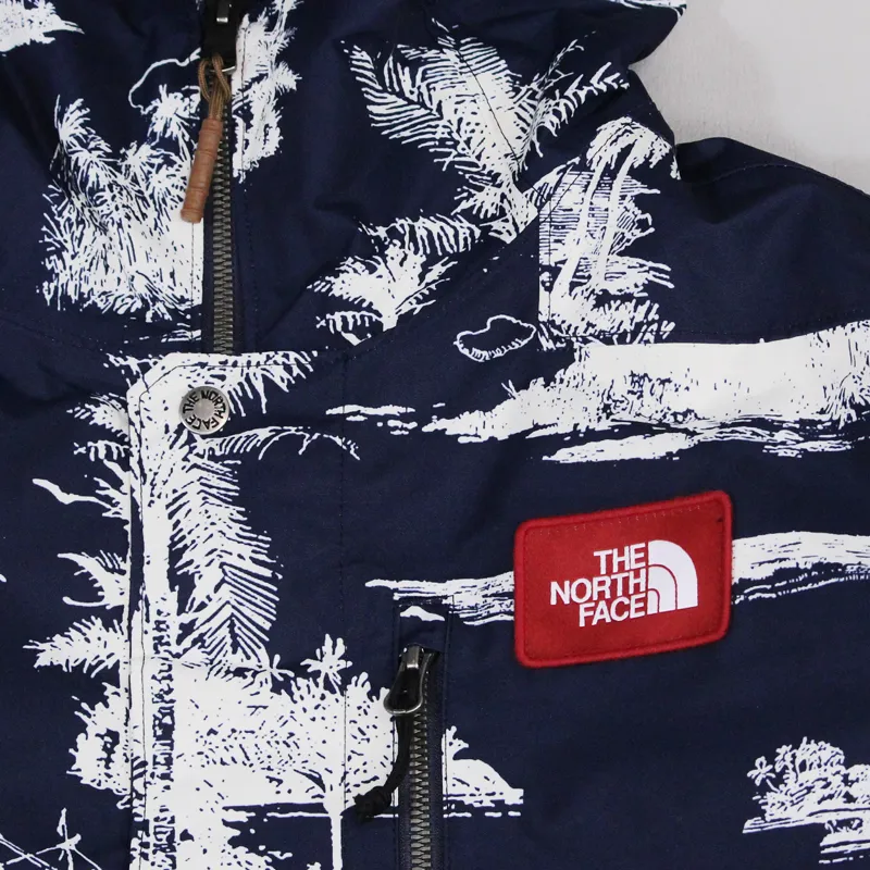 The North Face Mens Dubs Insulated Jacket Cosmic Blue Island Print-2