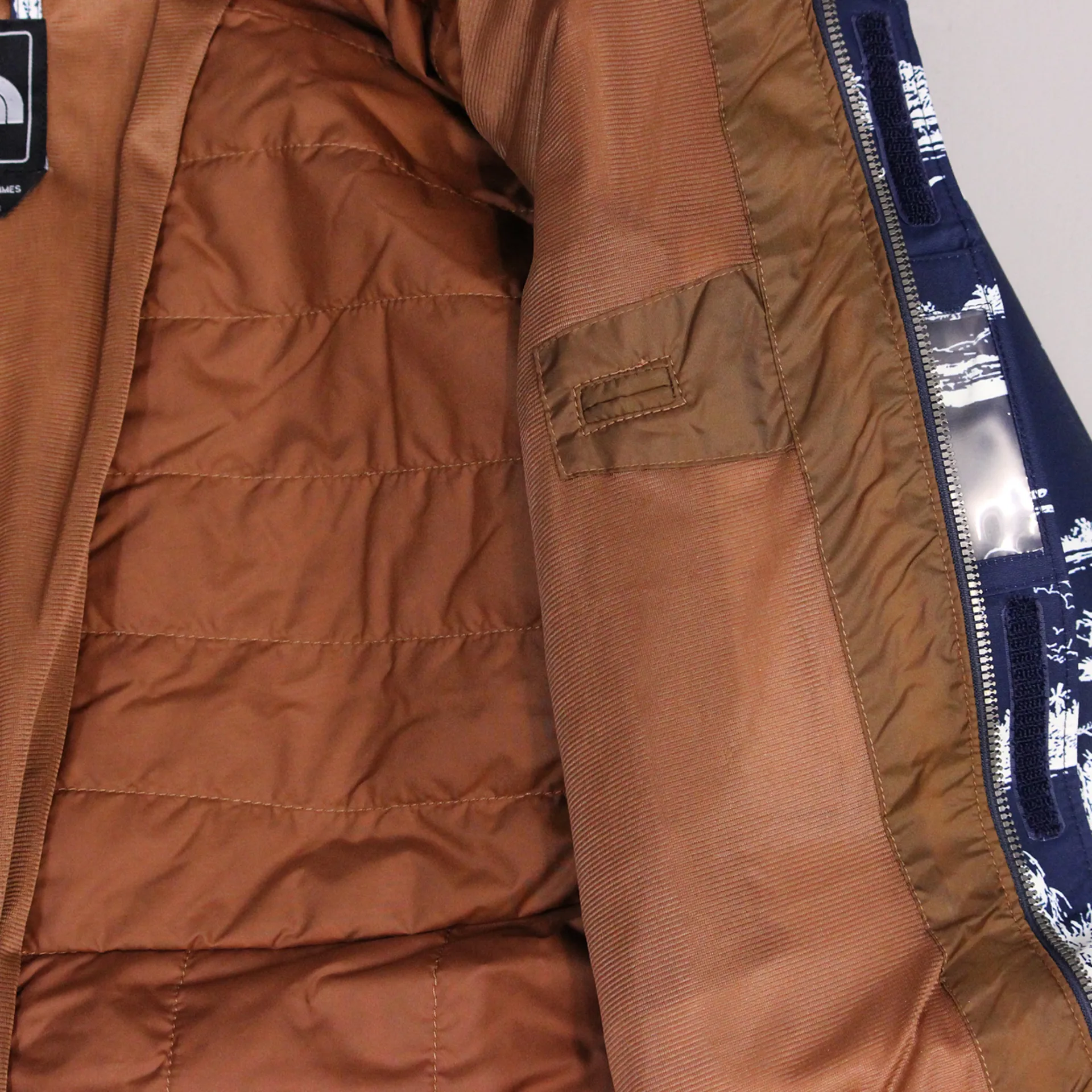 The North Face Heritage Mens Dubs Snowboarding Jacket Blue