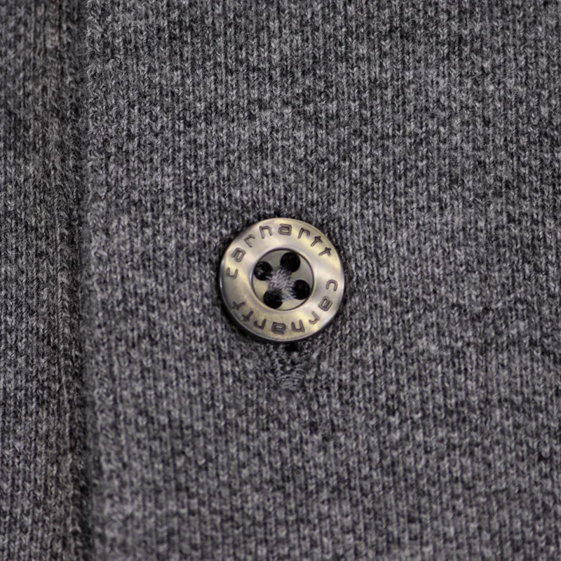 Carhartt Duck Polo Dark Grey-2