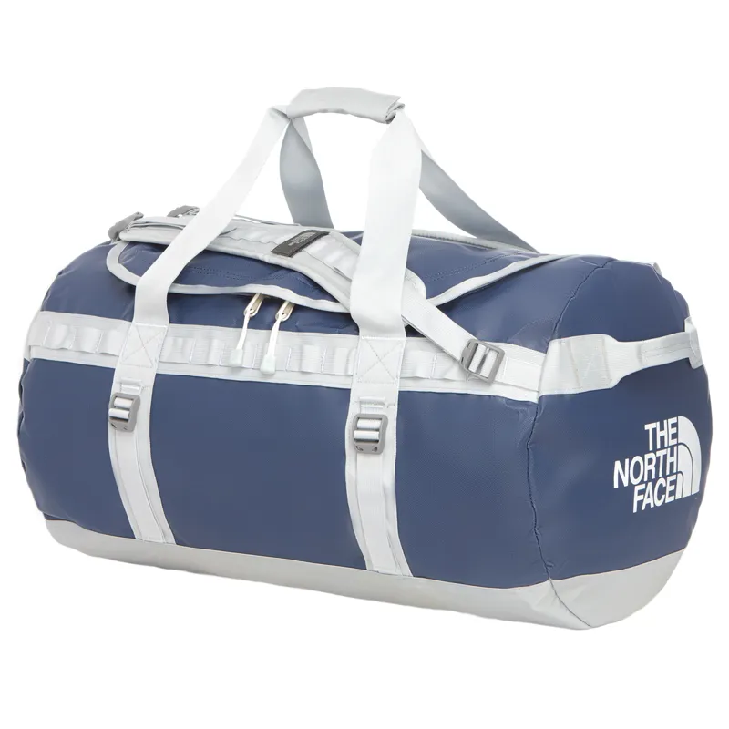 The North Face Base Camp Duffel Bag M - Cosmic Blue and High Rise Grey