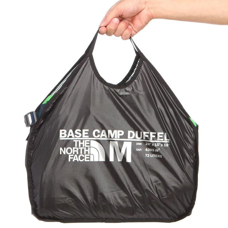The North Face Base Camp Duffel Bag M - Krypton Green and Kodiak Blue-3