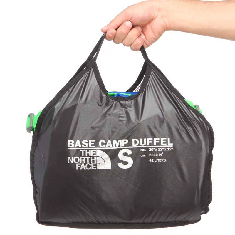 The North Face Base Camp Duffel Bag S - White and Fuschia Pink-3