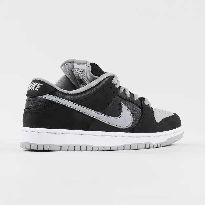 Nike SB Dunk Low Pro Shoes Black Medium Grey White-5