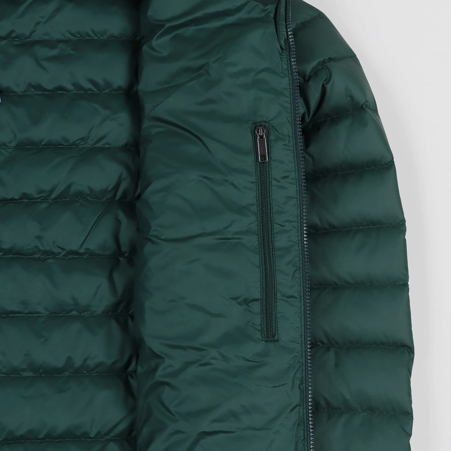 Patagonia Mens Down Filled Sweater Hoody Hooded Jacket Green