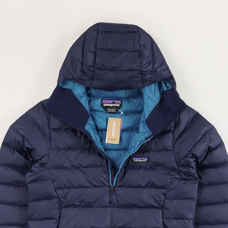 Patagonia Down Sweater Hoody Pullover Classic Navy-2
