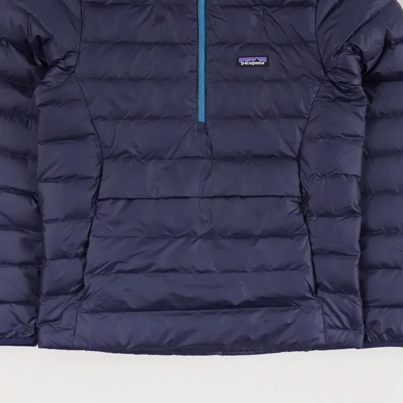 Patagonia Down Sweater Hoody Pullover Classic Navy-3