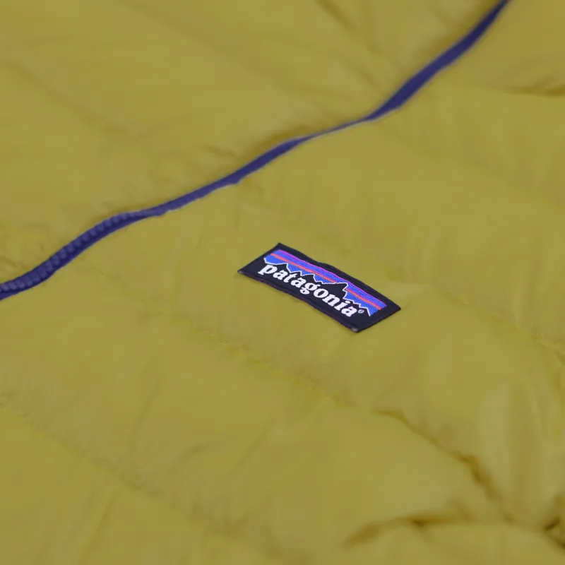 Patagonia Down Sweater Hoody Pullover Textile Green-4