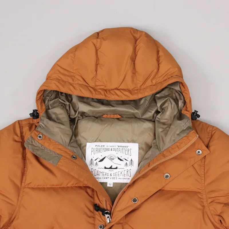 Poler Outdoor Stuff Down Tracker Anorak Hazel-6