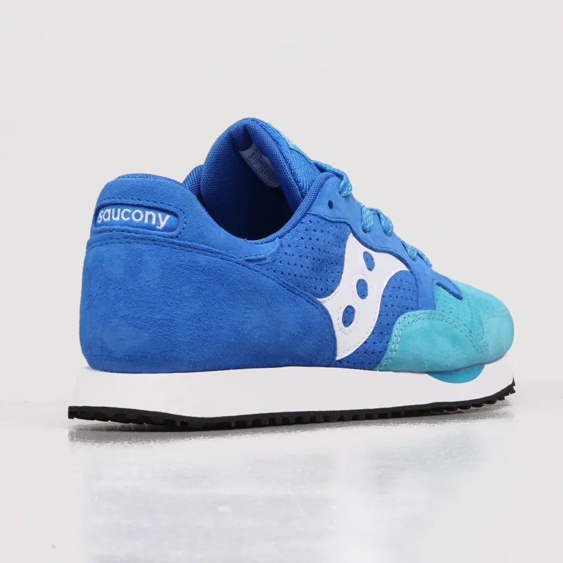Saucony DXN Shoes Blue Green-5