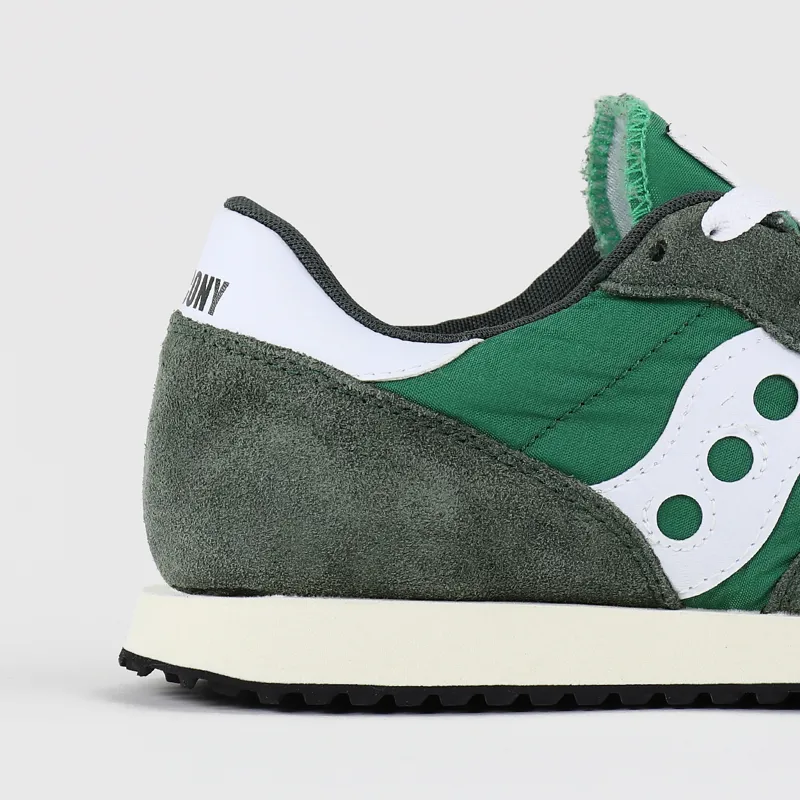 Saucony DXN Trainer Shoes Green White-1