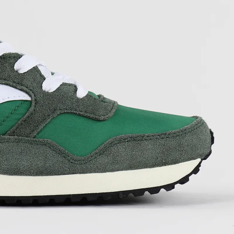 Saucony DXN Trainer Shoes Green White-2