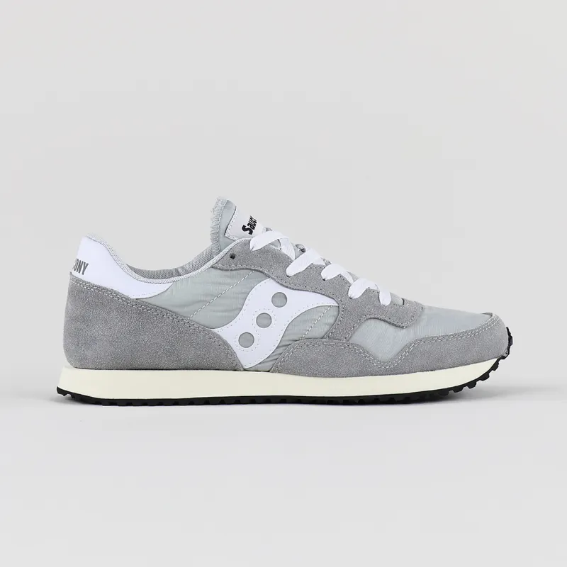 Saucony DXN Trainer Shoes Grey White