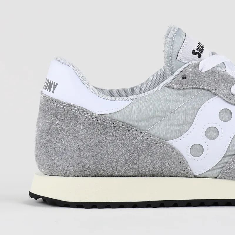 Saucony DXN Trainer Shoes Grey White-1