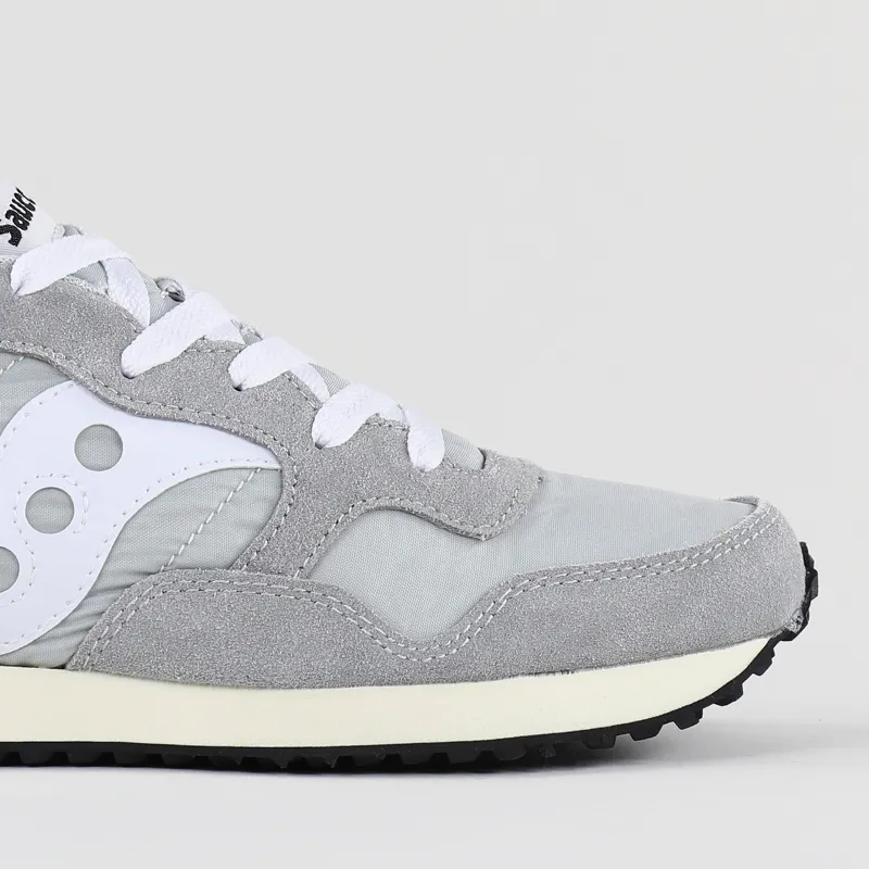 Saucony DXN Trainer Shoes Grey White-2