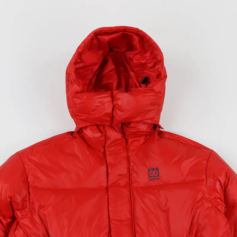 66 North Dyngja Down Jacket Blood Orange-1