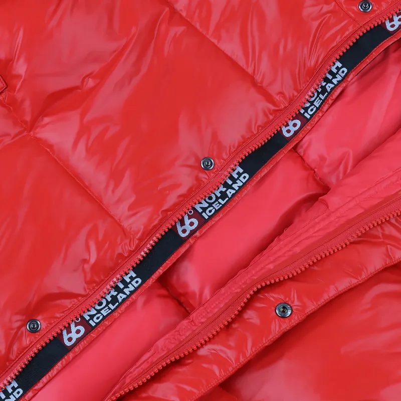 66 North Dyngja Down Jacket Blood Orange-5