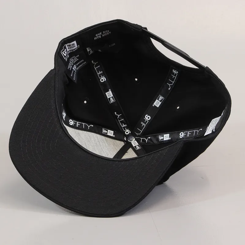 The Hundreds Early New Era Snapback Cap Black-4