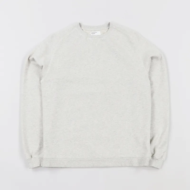 Universal Works Easy Crew Sweatshirt Sand Marl
