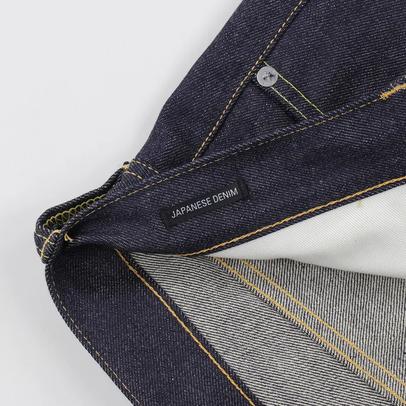 Edwin ED-55 Regular Tapered Jeans 63 Rainbow Selvage Denim Unwashed-5