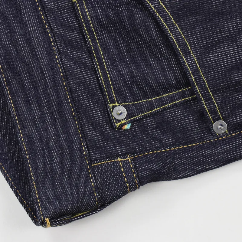 Edwin ED-55 Regular Tapered Jeans 63 Rainbow Selvage Denim Unwashed-6