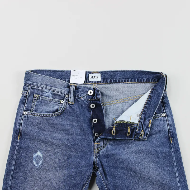 Edwin ED-55 Relax Tapered Jeans Broken Wash-3
