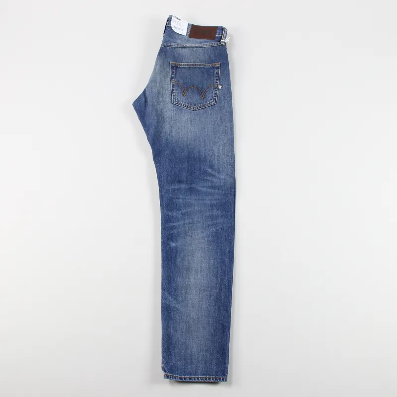 Edwin ED-55 Relaxed Tapered Jeans Mid Glint Used-1