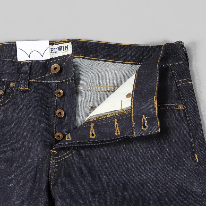 Edwin ED-80 Slim Taper Jeans Night Blue Unwashed-2