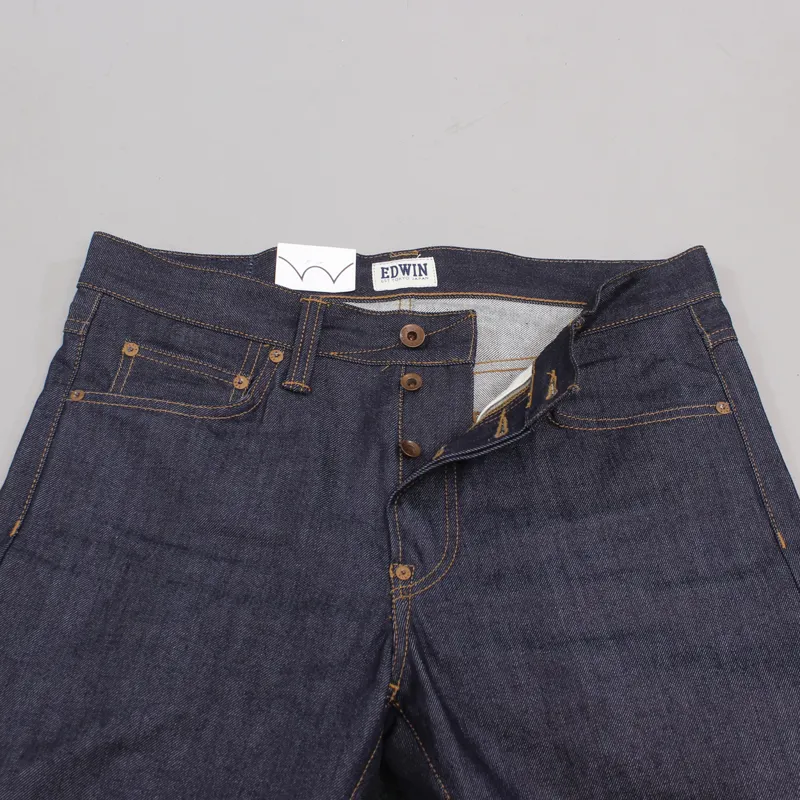 Edwin ED-39 Regular Loose Jeans Blue Unwashed-3