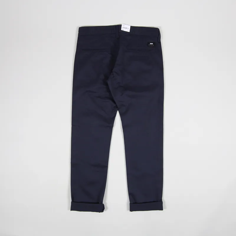 Edwin 55 Chino Navy Plain Rinsed-1