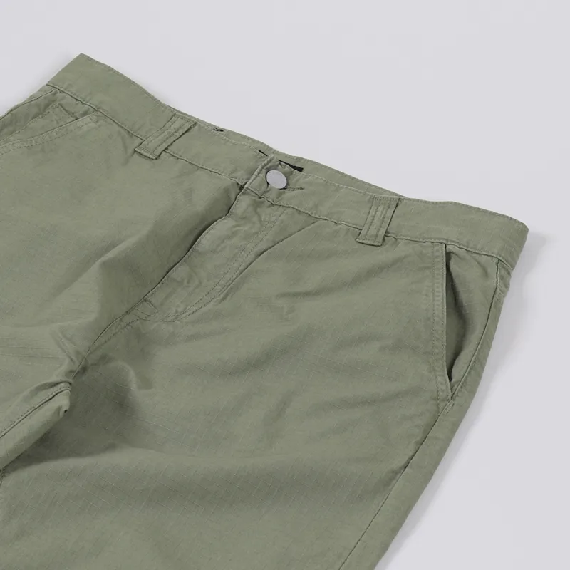 Edwin Universe Cropped Pant Military Green-1