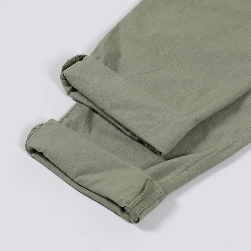 Edwin Universe Cropped Pant Military Green-4