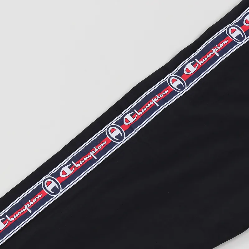 Champion Reverse Weave Elastic Cuff Taped Pants Black-2
