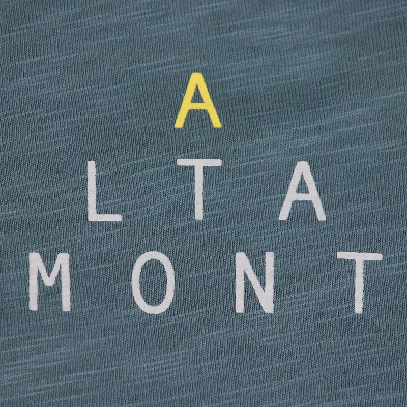 Altamont Elint Henley Raglan T Shirt Blue-2