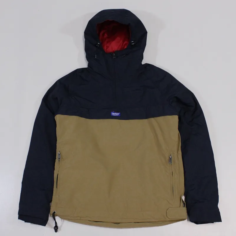 Penfield ELK Pullover Hood Navy Blue Tan
