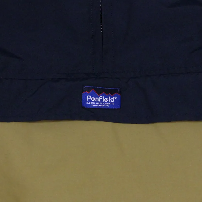 Penfield ELK Pullover Hood Navy Blue Tan-2