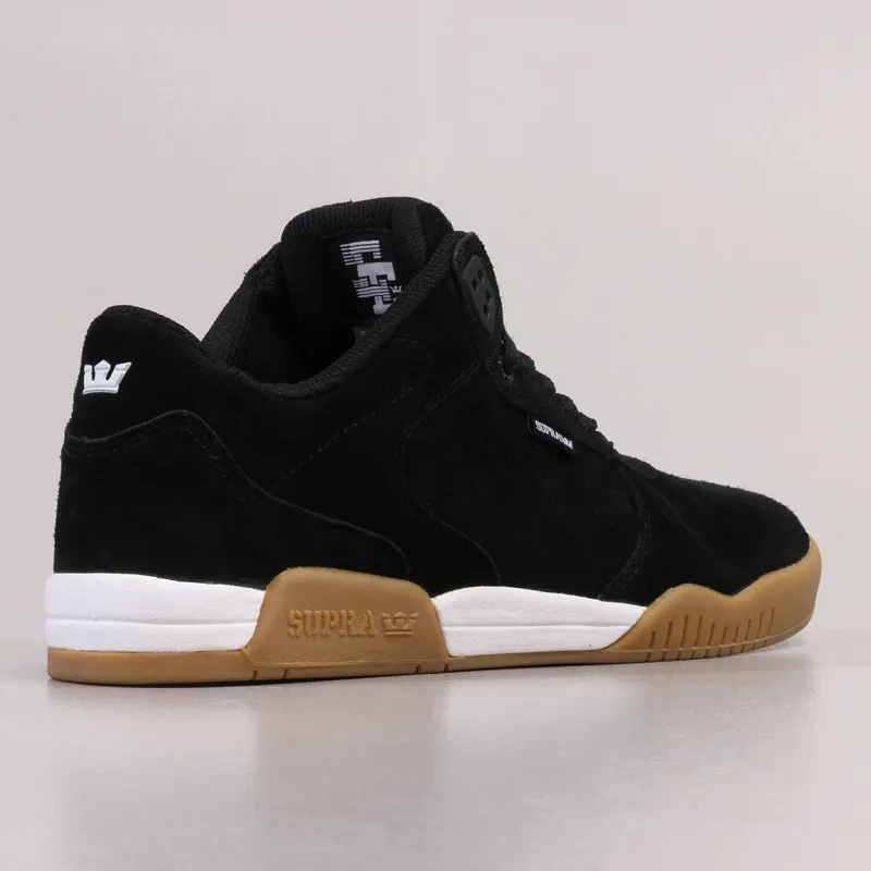 Supra Ellington Shoes Black Gum-5