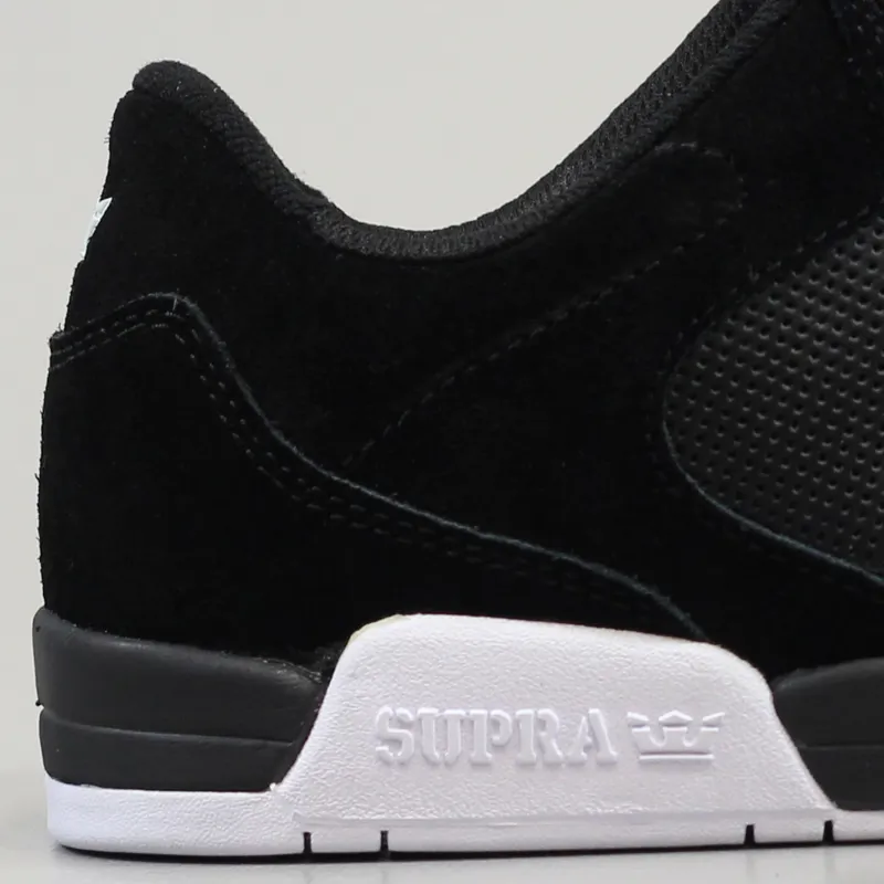Supra Ellington Shoes Black White White-1