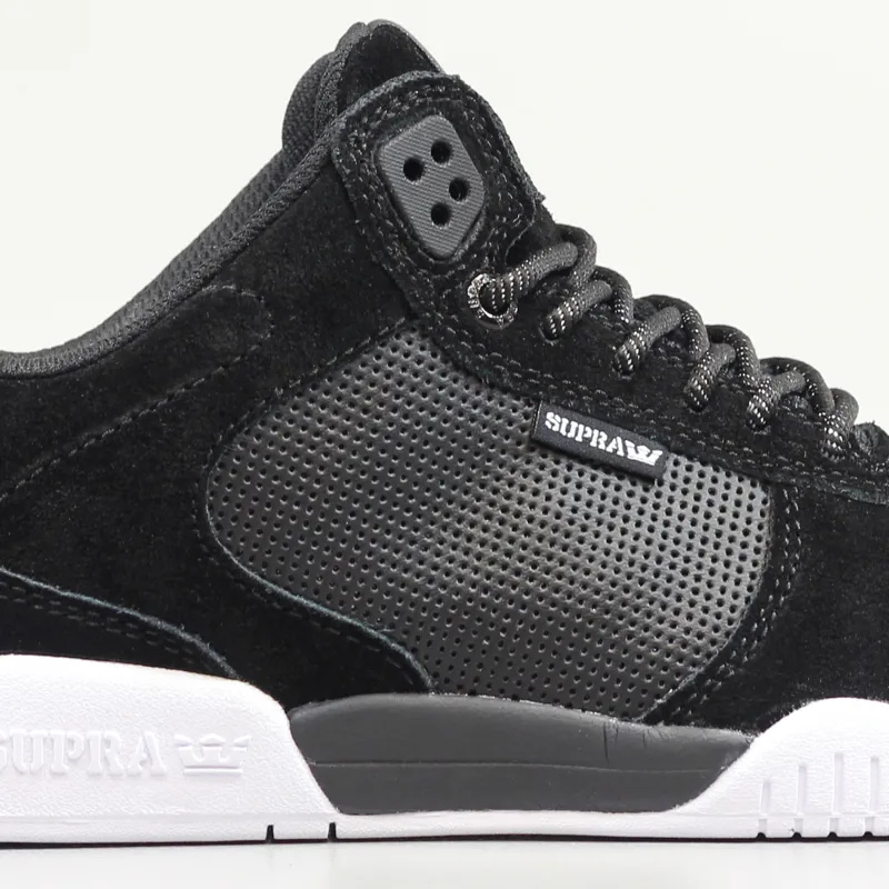 Supra Ellington Shoes Black White White-2