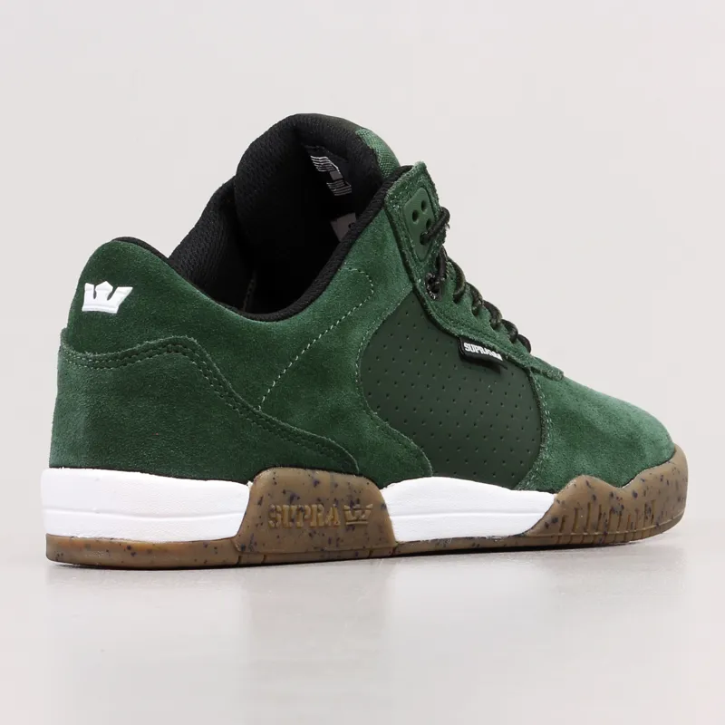 Supra Ellington Shoes Forest Green Gum-5