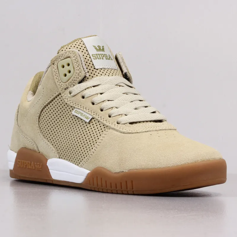 Supra Ellington Shoes Khaki Gum-4