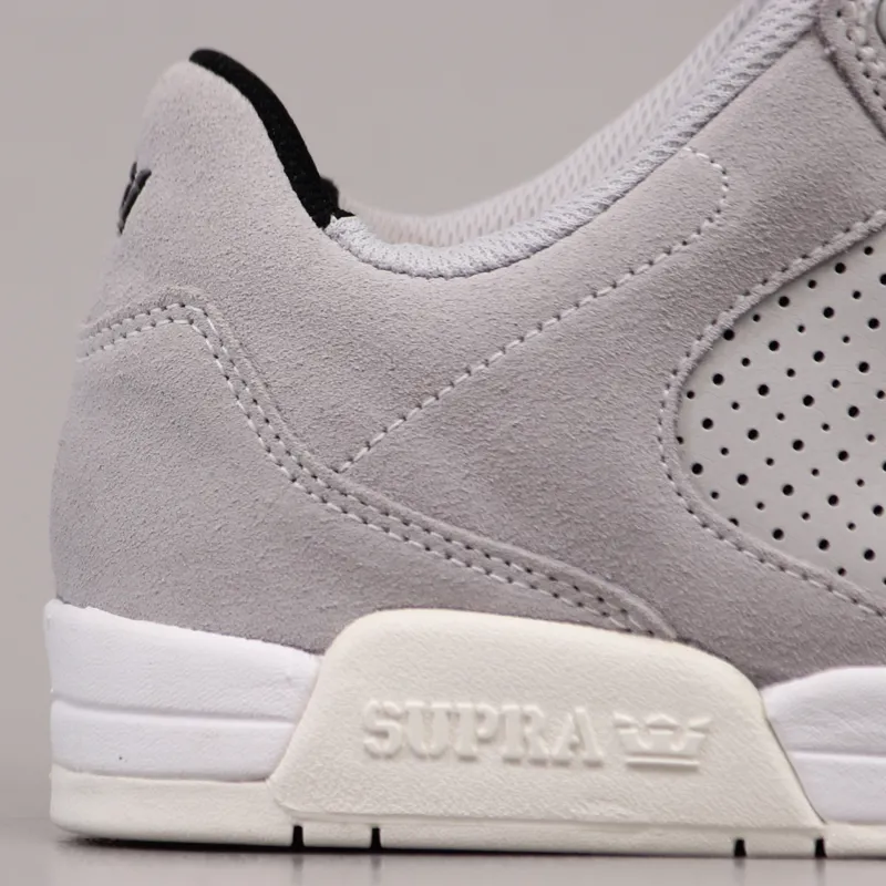 Supra Ellington Shoes Light Grey White-1
