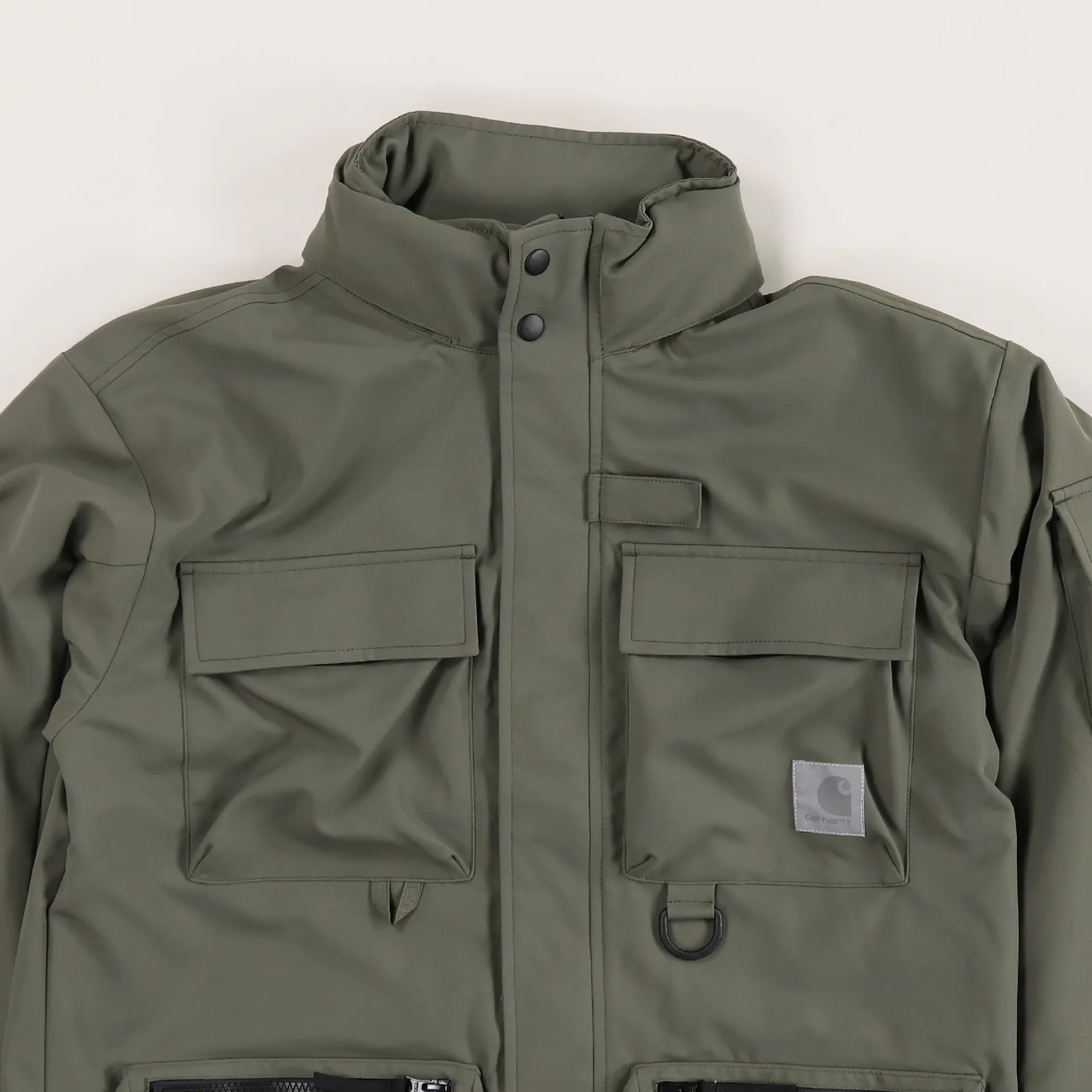 Carhartt WIP Mens Technical Reflective Elmwood Jacket Moor Green
