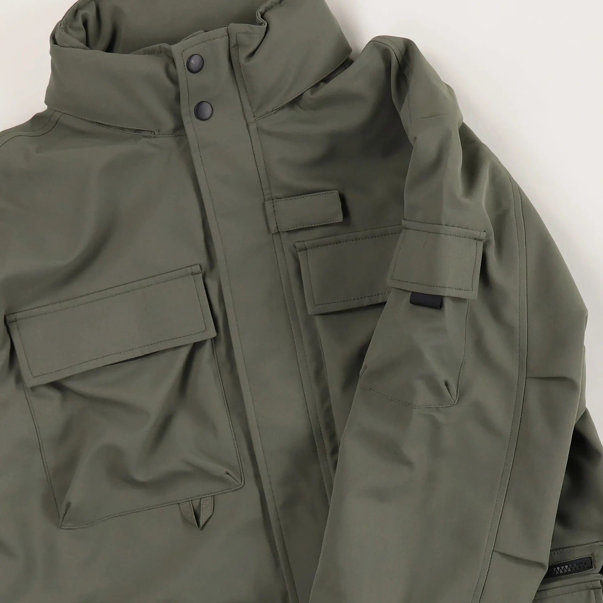 Carhartt WIP Mens Technical Reflective Elmwood Jacket Moor Green
