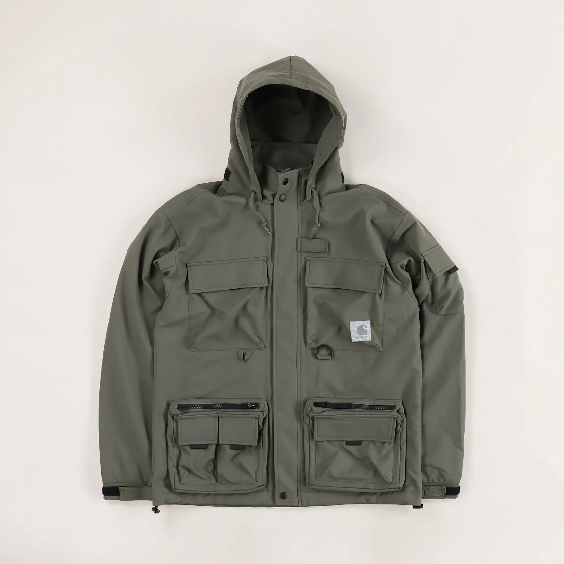 Carhartt WIP Mens Technical Reflective Elmwood Jacket Moor Green